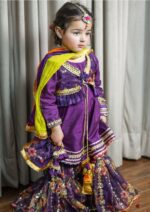 Purple gharara