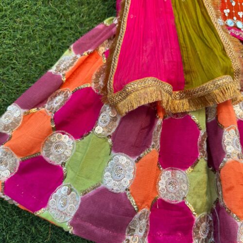 Mehndi set Orange and multi