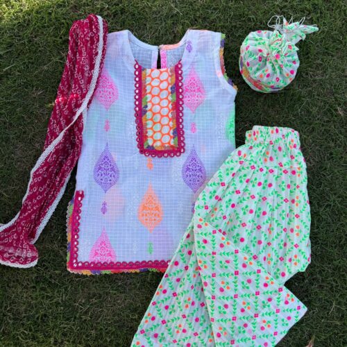 White Couture 4pc casual set